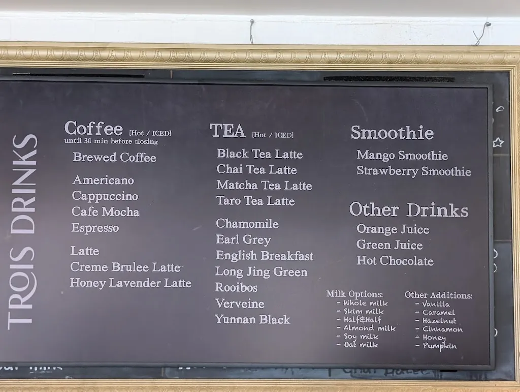 Menu_Cafe Trois_Northvale, NJ_image_old_1
