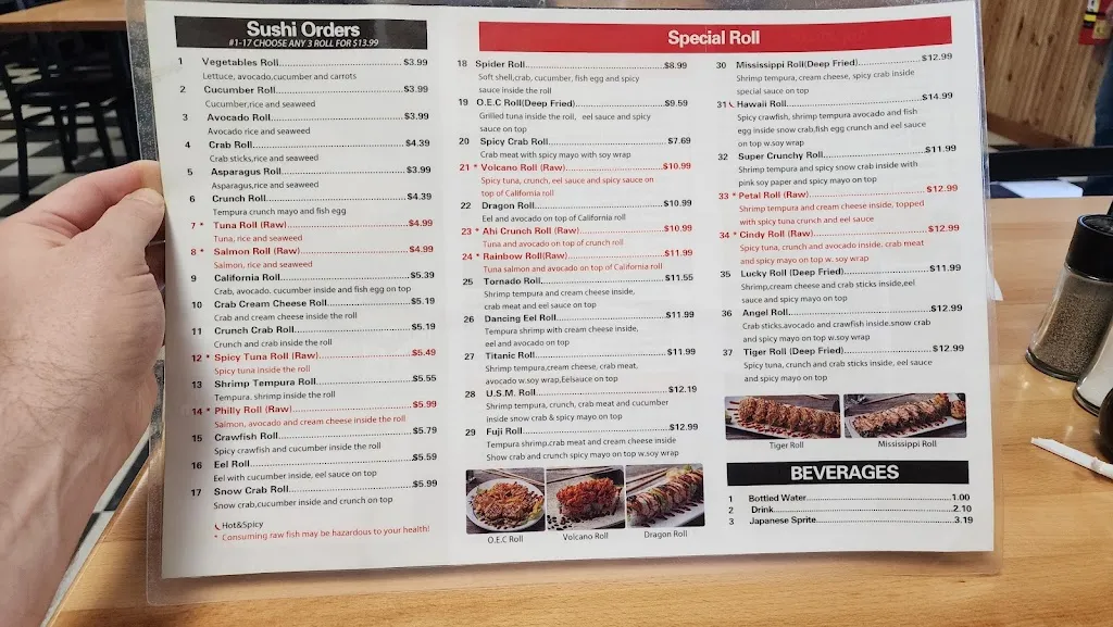 Menu_fuji hibachi express_Ellisville, MS_image_old_1