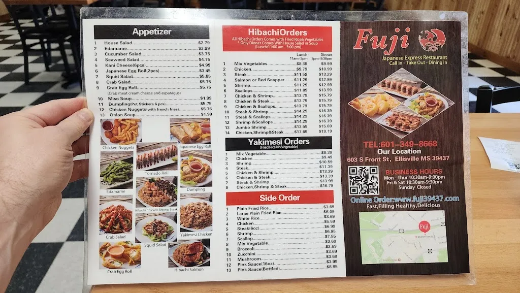 Menu_fuji hibachi express_Ellisville, MS_image_old_2