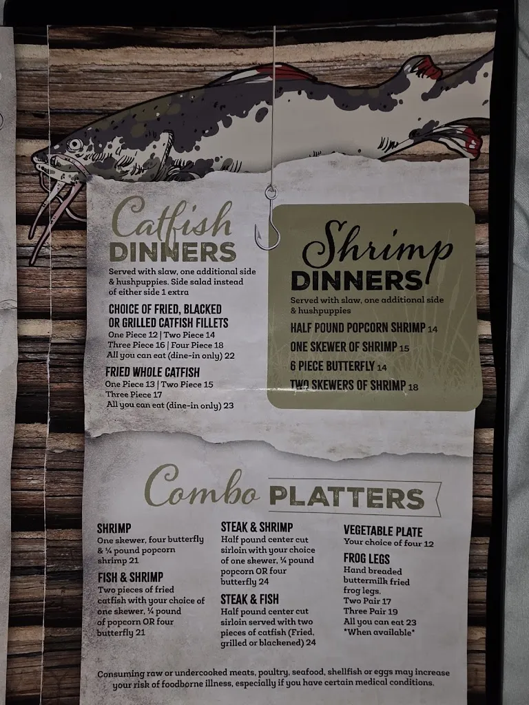 Menu_Catfish Country_Hernando, MS_image_old_1