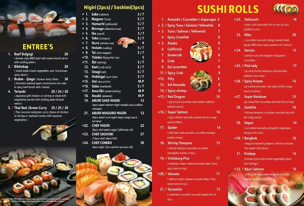 Menu_Sun Izakaya_Vicksburg, MS_image_old_1