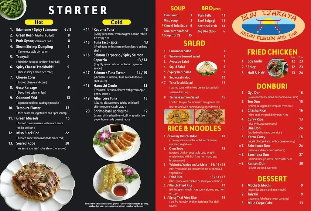 Menu_Sun Izakaya_Vicksburg, MS_image_old_2