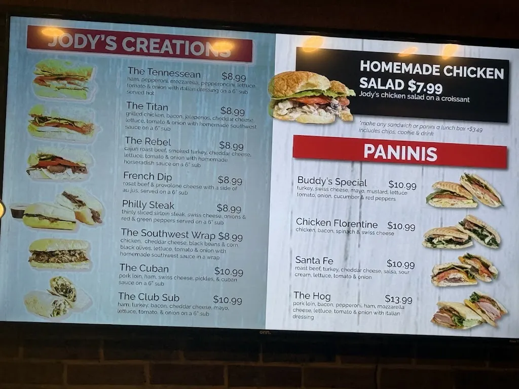Menu_Southern Perks_Lynchburg, TN_image_old_2