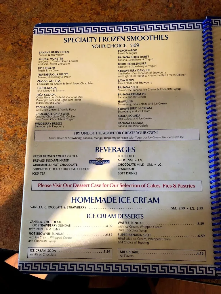Menu_Lenape Valley Diner_Oakland, NJ_image_old_1
