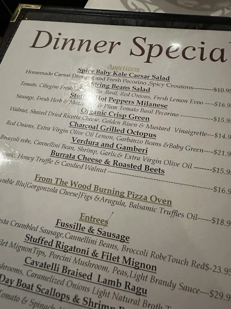 Menu_Cafe L'Amore_Oakland, NJ_image_old_1