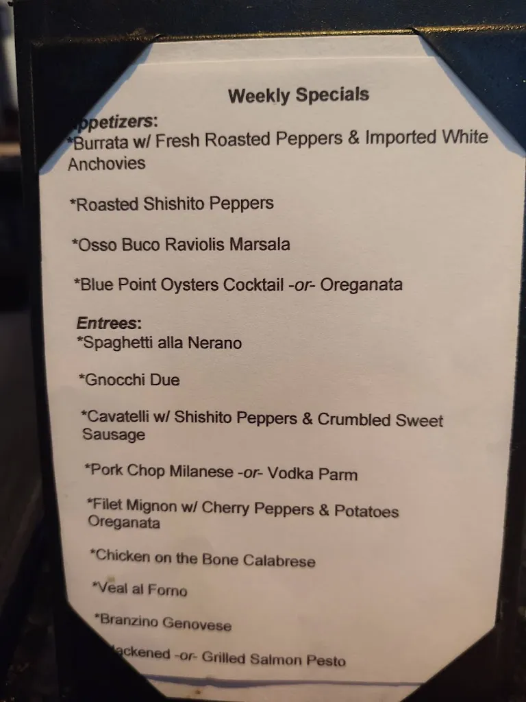 Menu_Trovato's Due'_Oakland, NJ_image_old_2