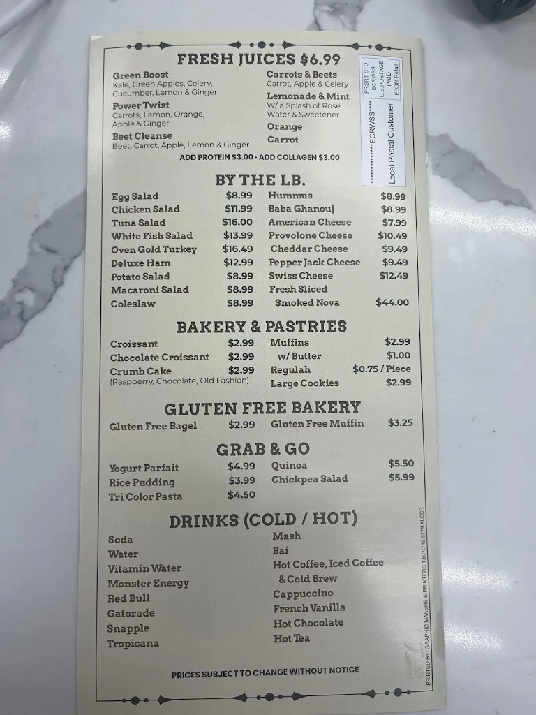 Menu_Bagel Supreme of Oakland_Oakland, NJ_image_old_3