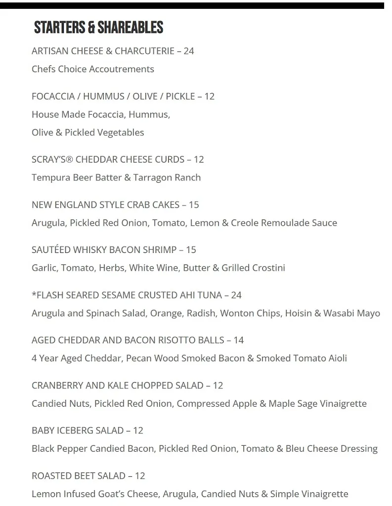 Menu_Rye Restaurant_Appleton, WI_image_old_1