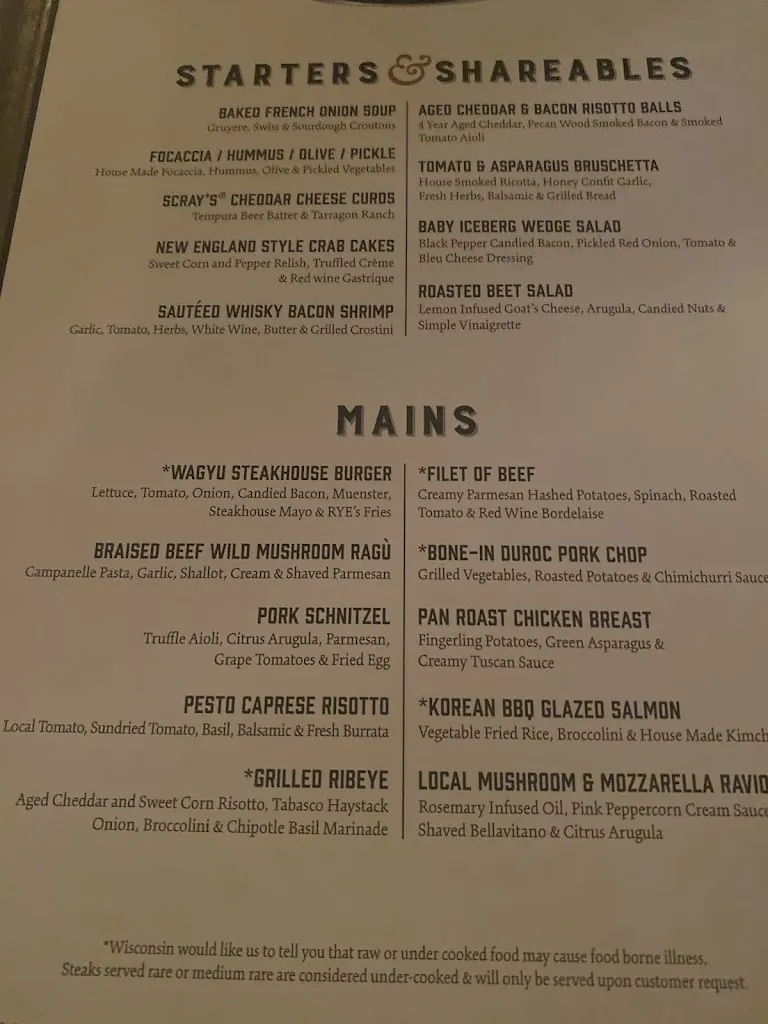 Menu_Rye Restaurant_Appleton, WI_image_old_3