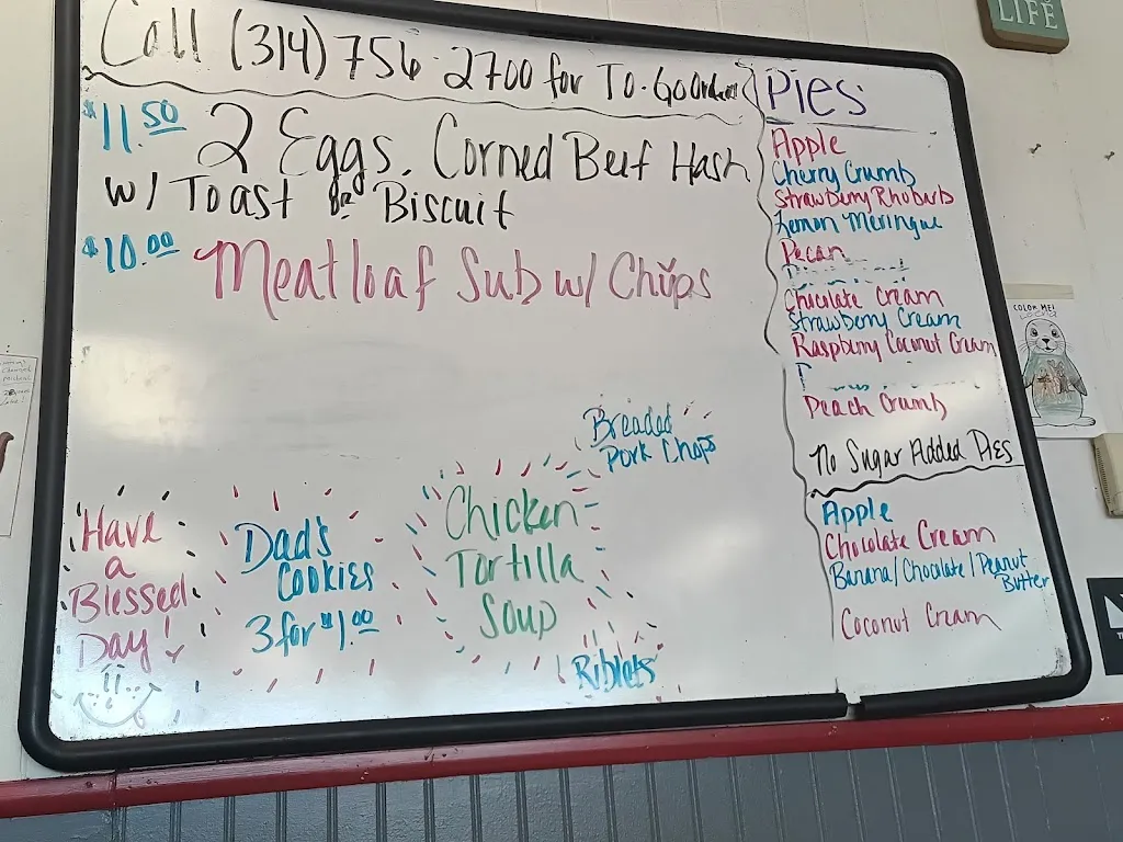 Menu_Dave's Diner_Affton, MO_image_old_2