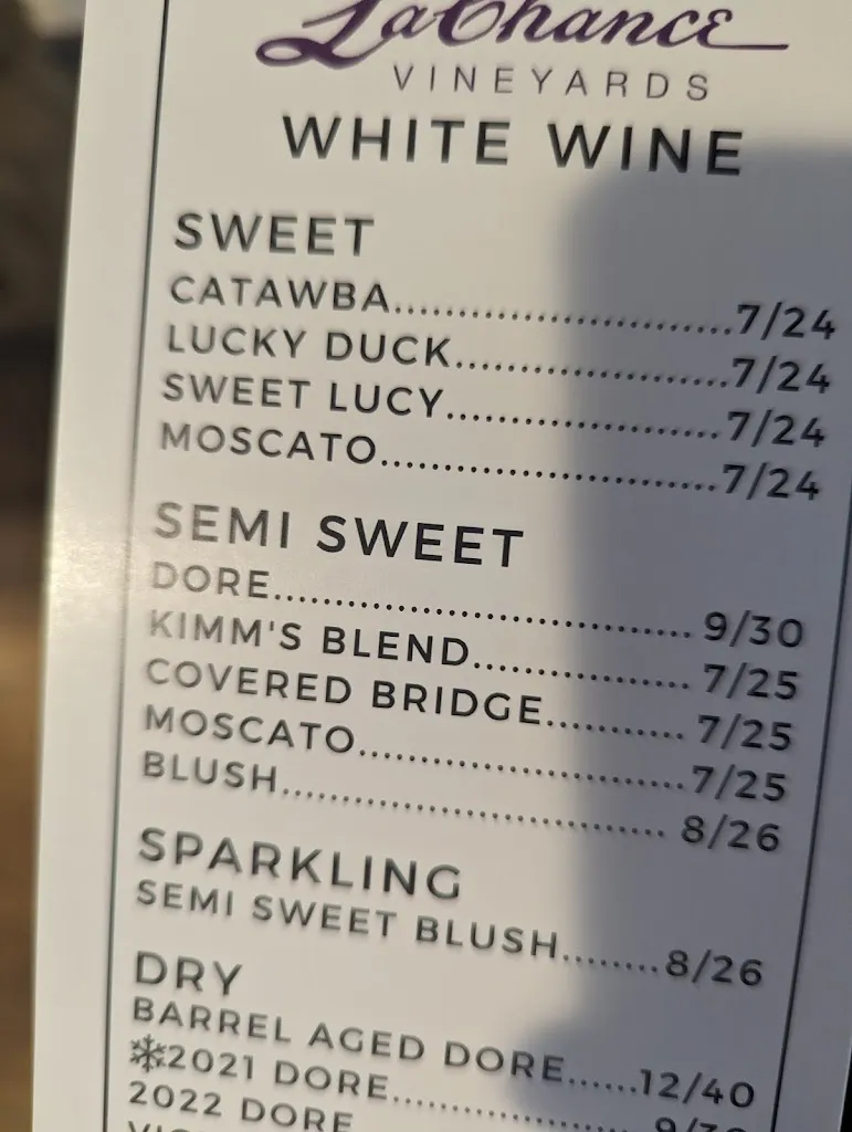 Menu_LaChance Winery & Restaurant_Kimmswick, MO_image_old_2