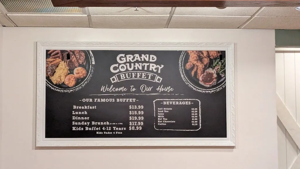 Menu_Grand Country Buffet_Branson, MO_image_old_3