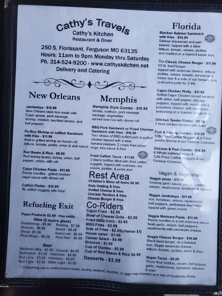 Menu_Cathy's Kitchen_Ferguson, MO_image_old_1