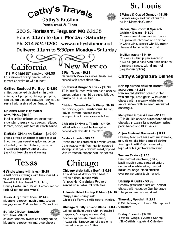 Menu_Cathy's Kitchen_Ferguson, MO_image_old_3