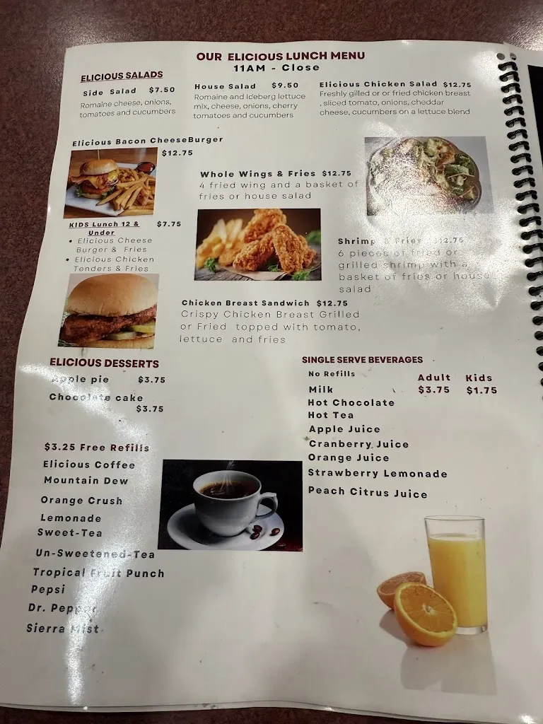 Menu_Elicious Southern Style Breakfast and Brunch_Ferguson, MO_image_old_1