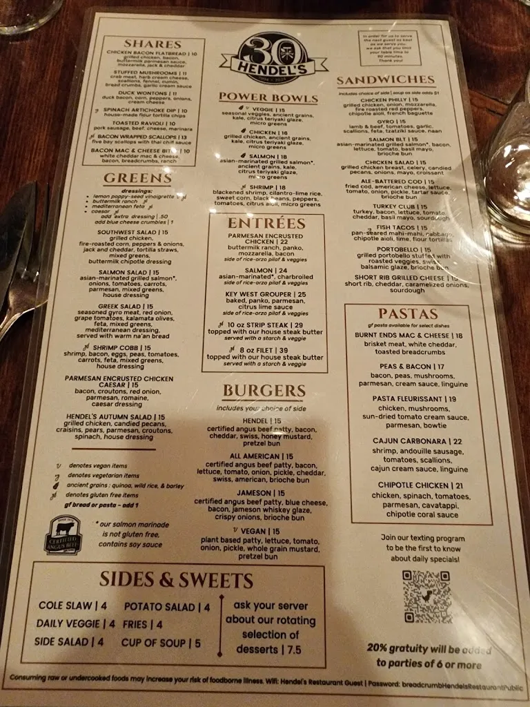Menu_Hendel's_Florissant, MO_image_old_1