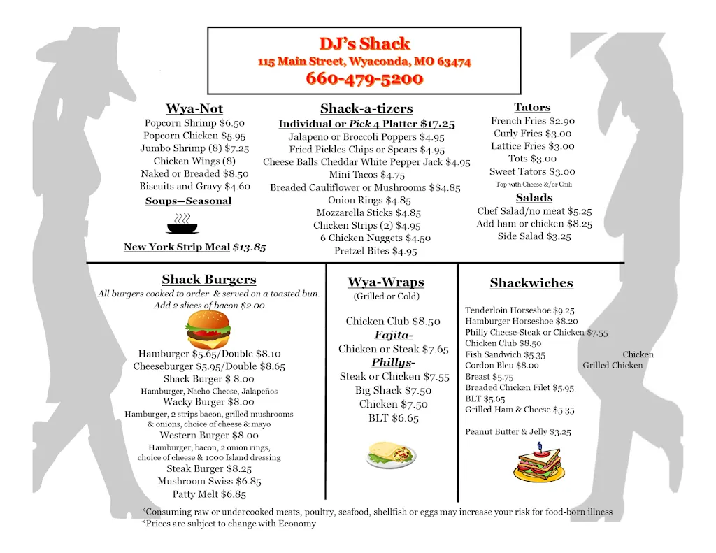 Menu_DJ's Shack_Wyaconda, MO_image_old_2