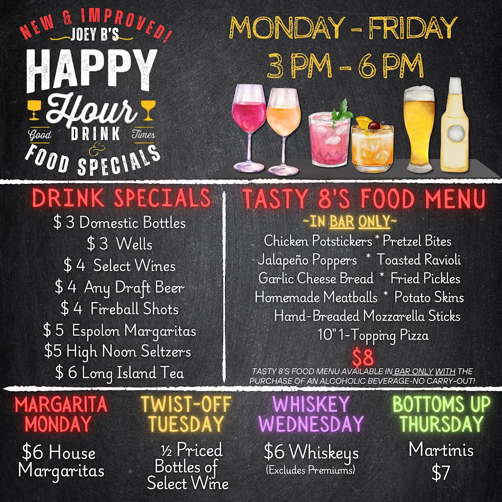 Menu_Joey B's Food & Drink Concord_St. Louis, MO_image_old_2
