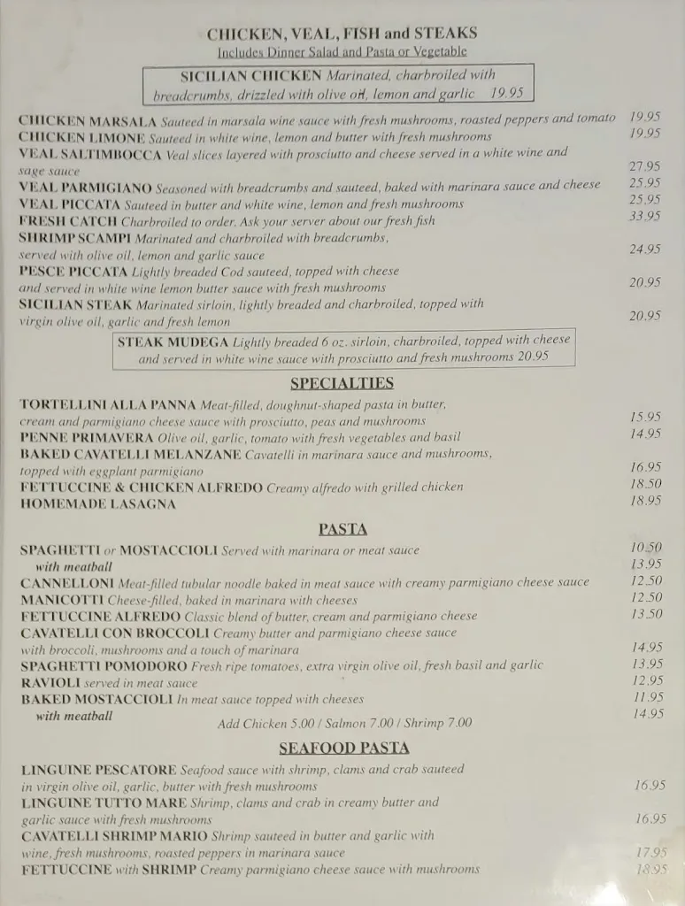 Menu_Favazza's on the Hill_St. Louis, MO_image_old_2