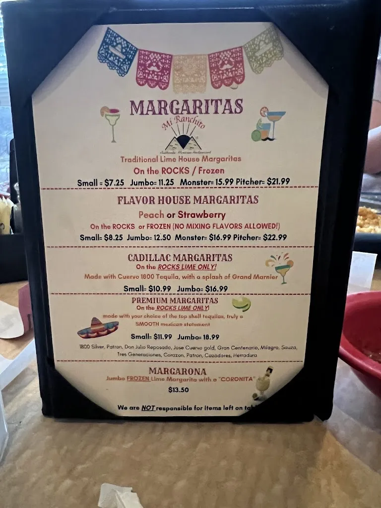 Menu_Mi Ranchito_St. Louis, MO_image_old_3