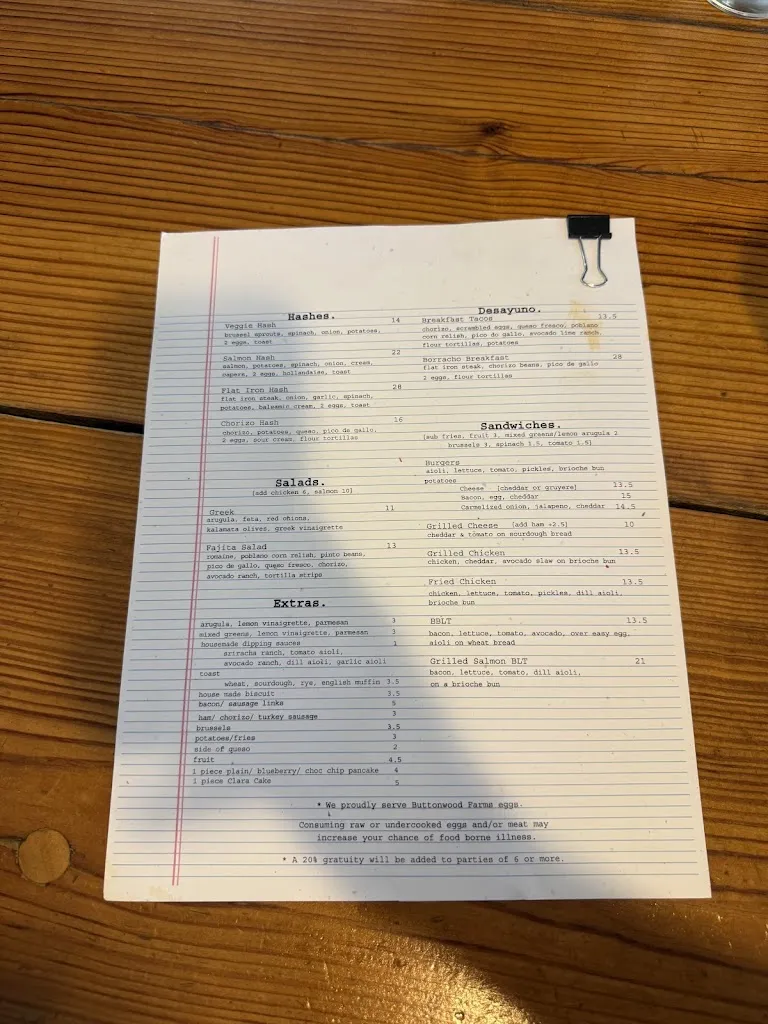 Menu_Half & Half_St. Louis, MO_image_old_3