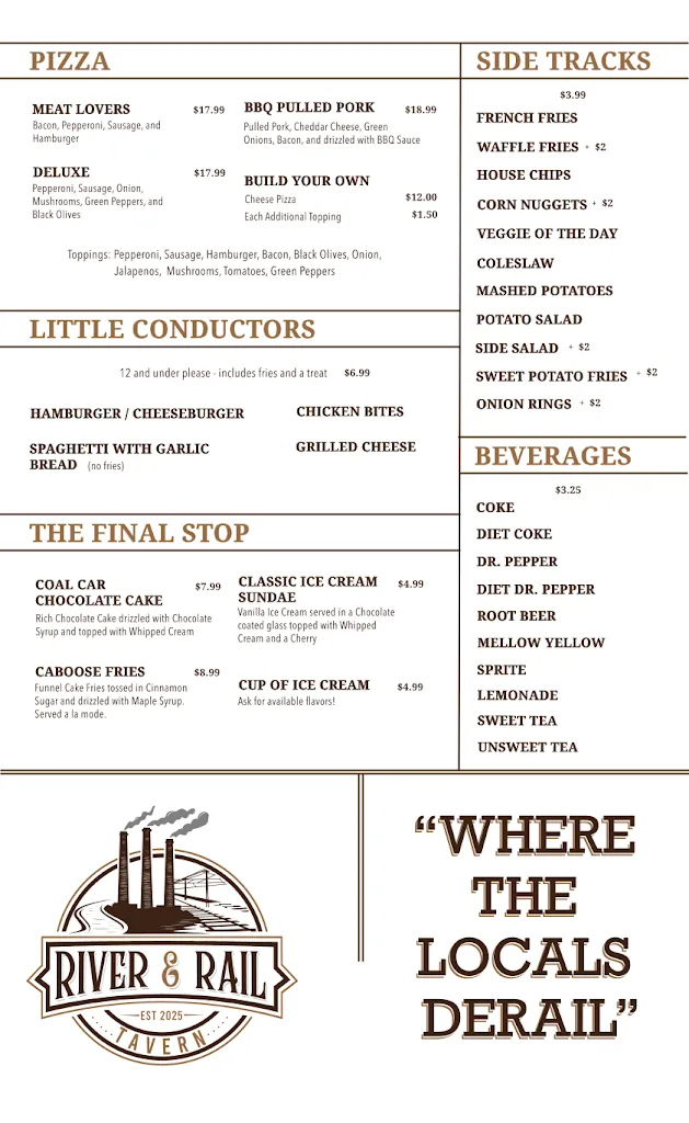 Menu_River & Rail Tavern_Labadie, MO_image_old_3
