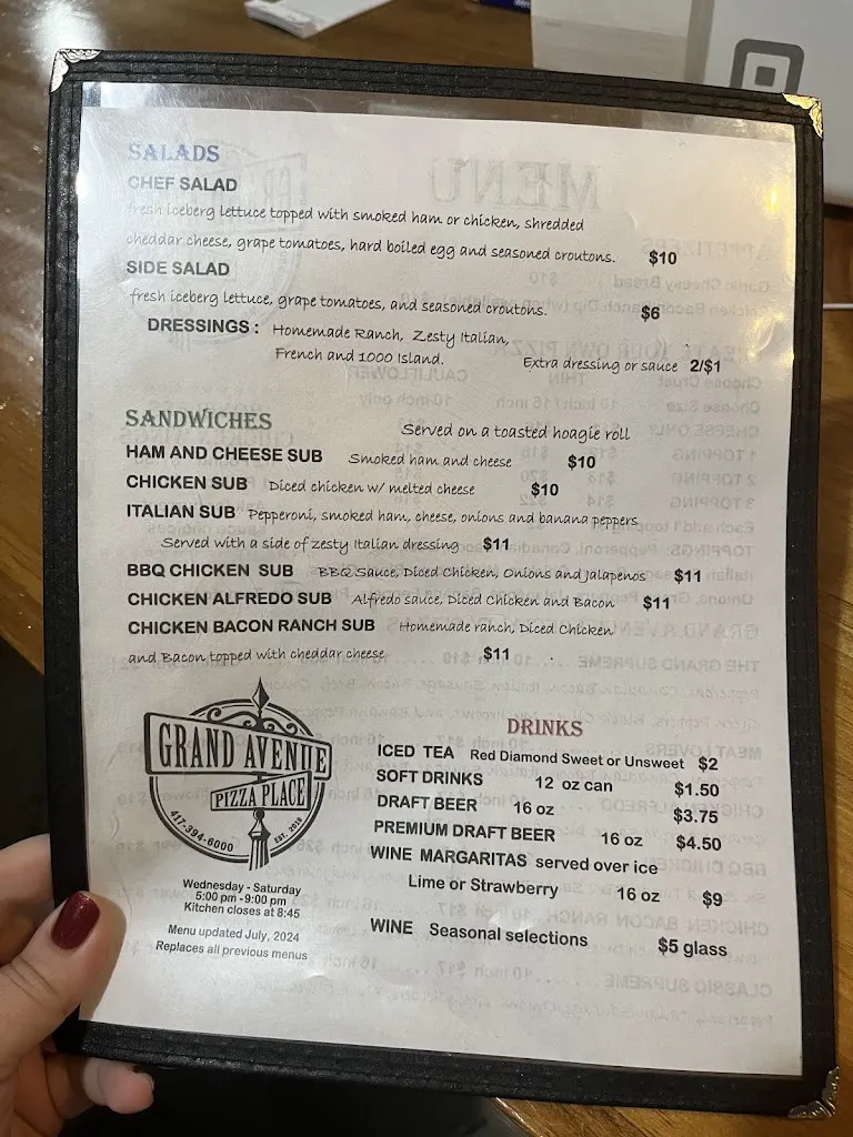 Menu_Grand Avenue Pizza_Jasper, MO_image_old_2