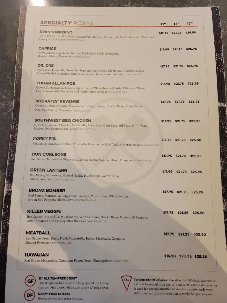 Menu_Billy G's Kirkwood_131 W Argonne Dr, Kirkwood_image_old_1