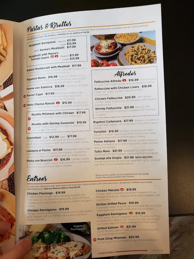 Menu_The Pasta House Co. - Ladue_St. Louis, MO_image_old_1