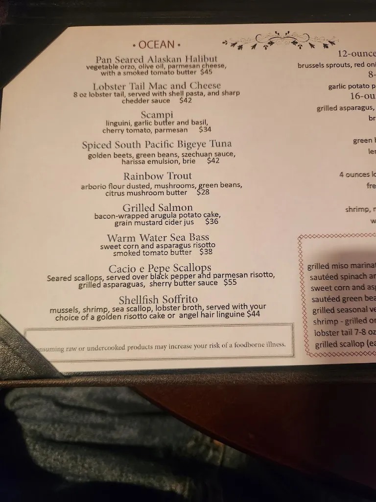 Menu_Oceano Bistro_Clayton, MO_image_old_1