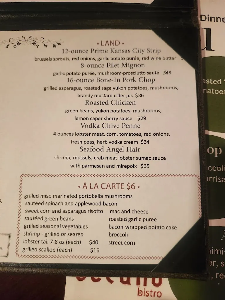 Menu_Oceano Bistro_Clayton, MO_image_old_2