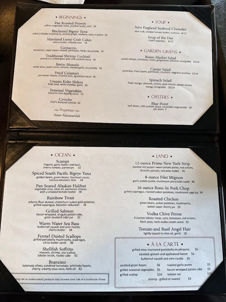 Menu_Oceano Bistro_Clayton, MO_image_old_3