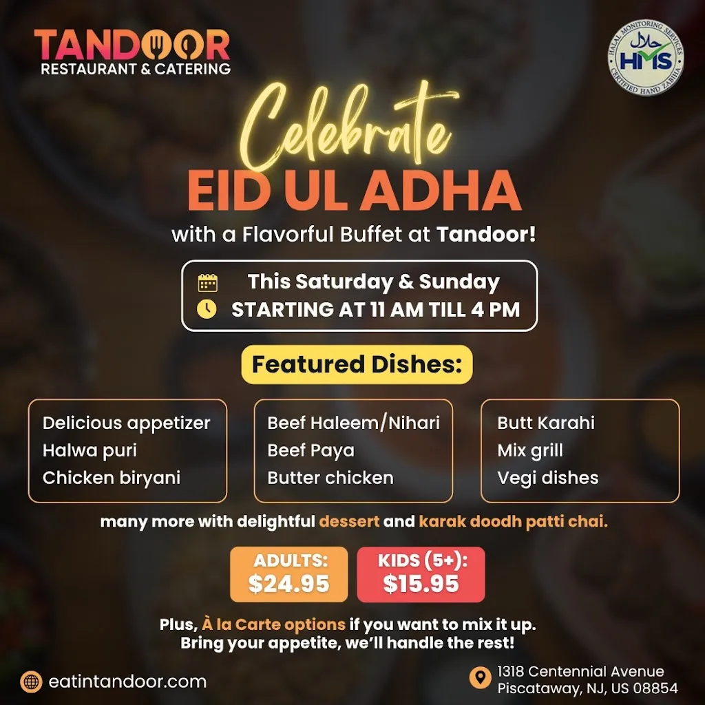 Menu_Tandoor Restaurant & Catering_Piscataway, NJ_image_old_1