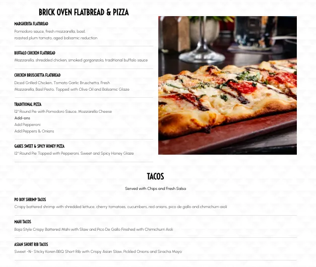 Menu_Gabriele's Bar & Grill_Piscataway, NJ_image_old_2