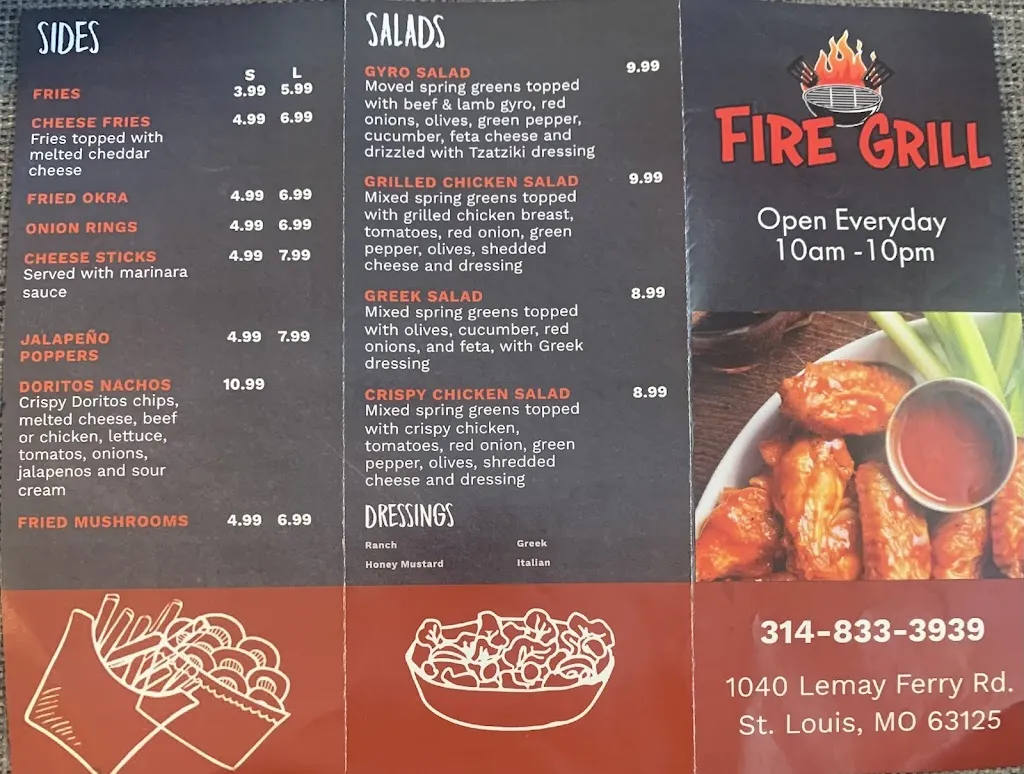 Menu_Fire Grill_Lemay, MO_image_old_2