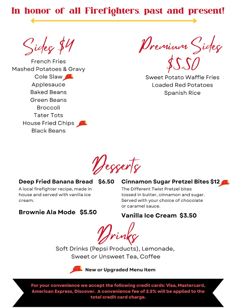 Menu_Firehouse Bar & Grill St. Louis_St. Louis, MO_image_old_3