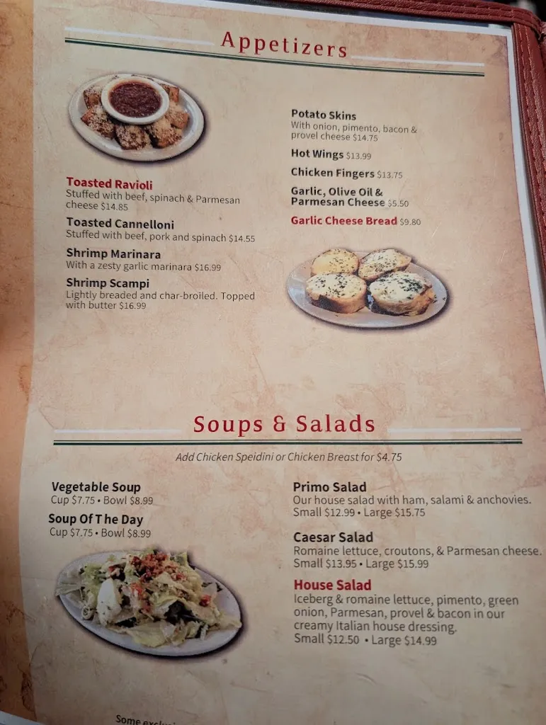 Menu_Rizzo's Italian Restaurant_St. Louis, MO_image_old_2