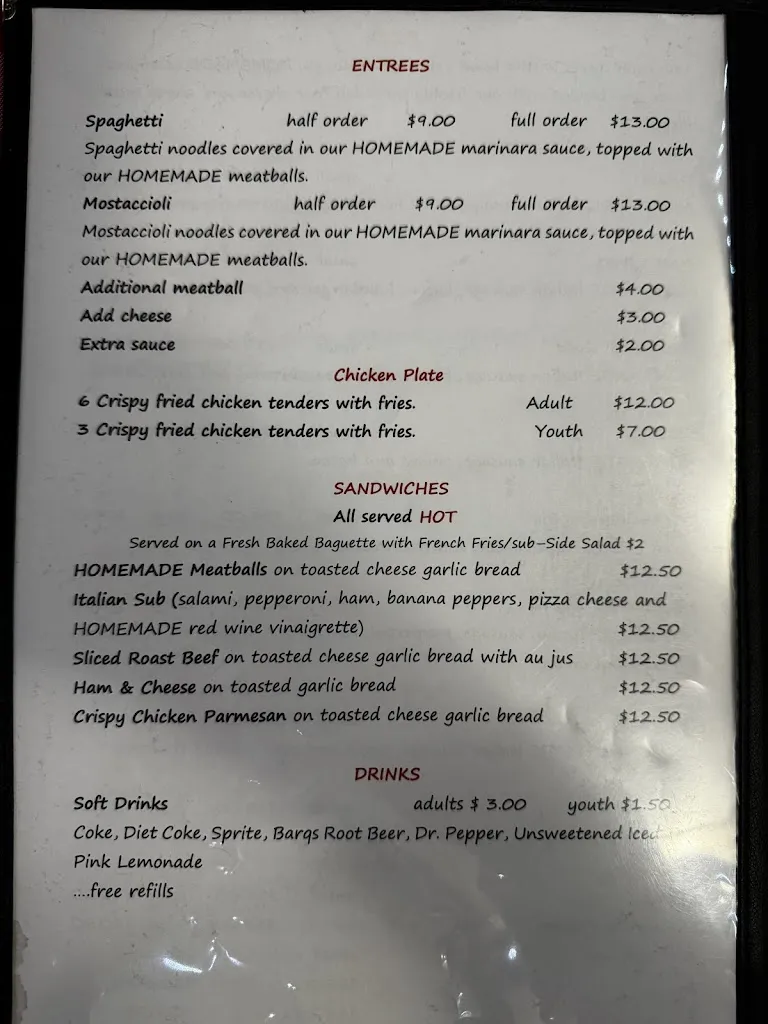 Menu_Monte Bello Pizzeria_Lemay Township, MO_image_old_1