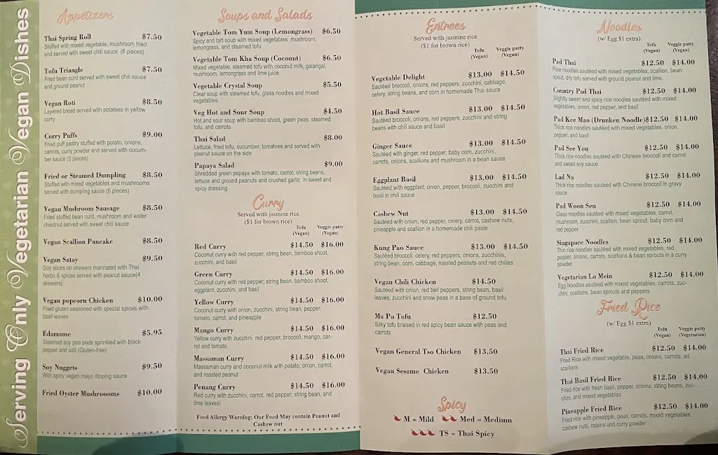 Menu_Thai Basil Restaurant_Piscataway, NJ_image_old_1