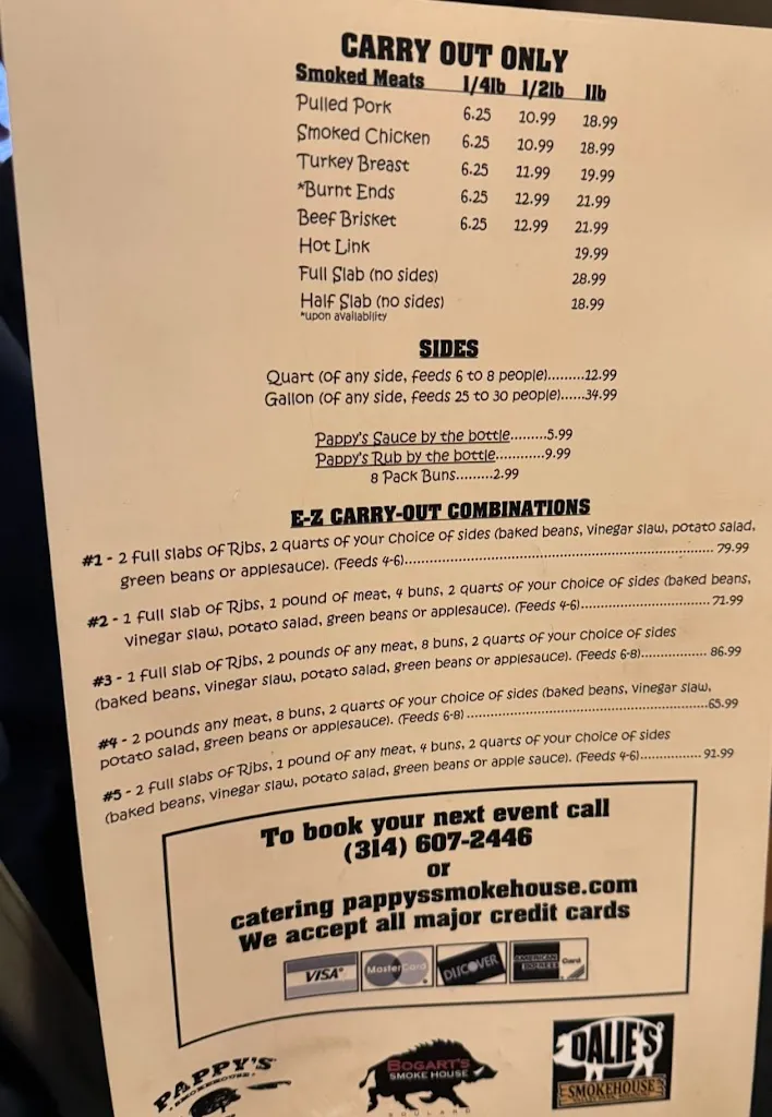 Menu_Pappy's Smokehouse_St. Louis, MO_image_old_1