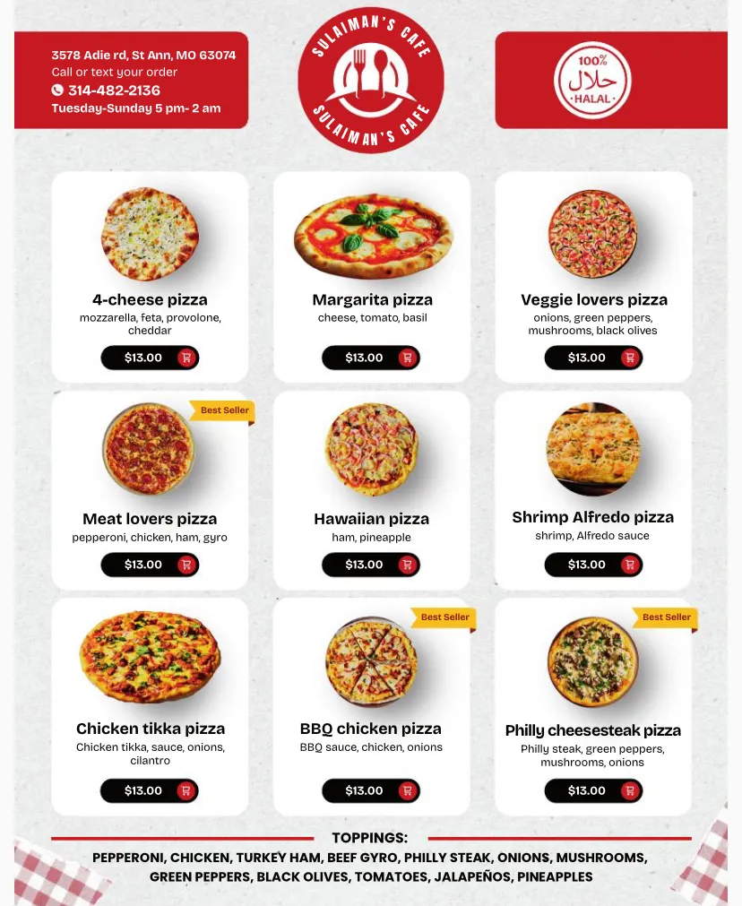 Menu_Sulaiman's Cafe_St Ann, MO_image_old_1
