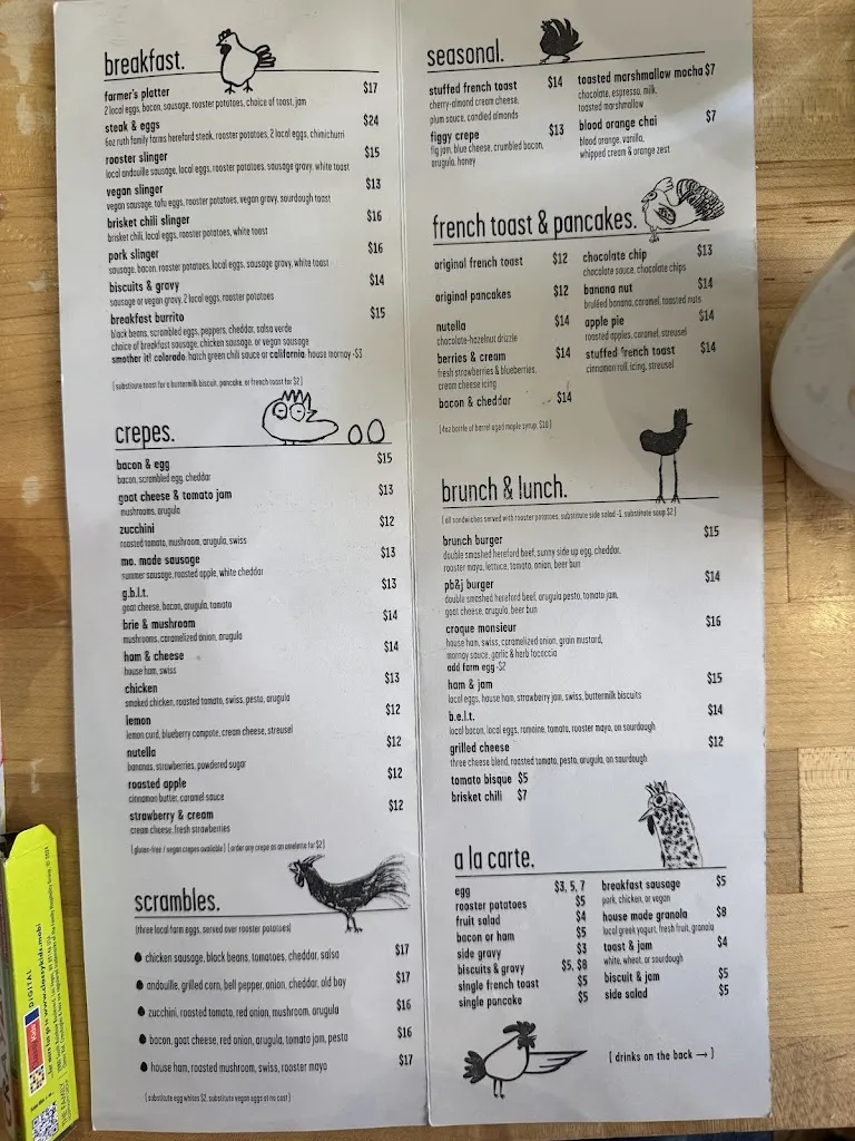 Menu_Rooster_St. Louis, MO_image_old_3