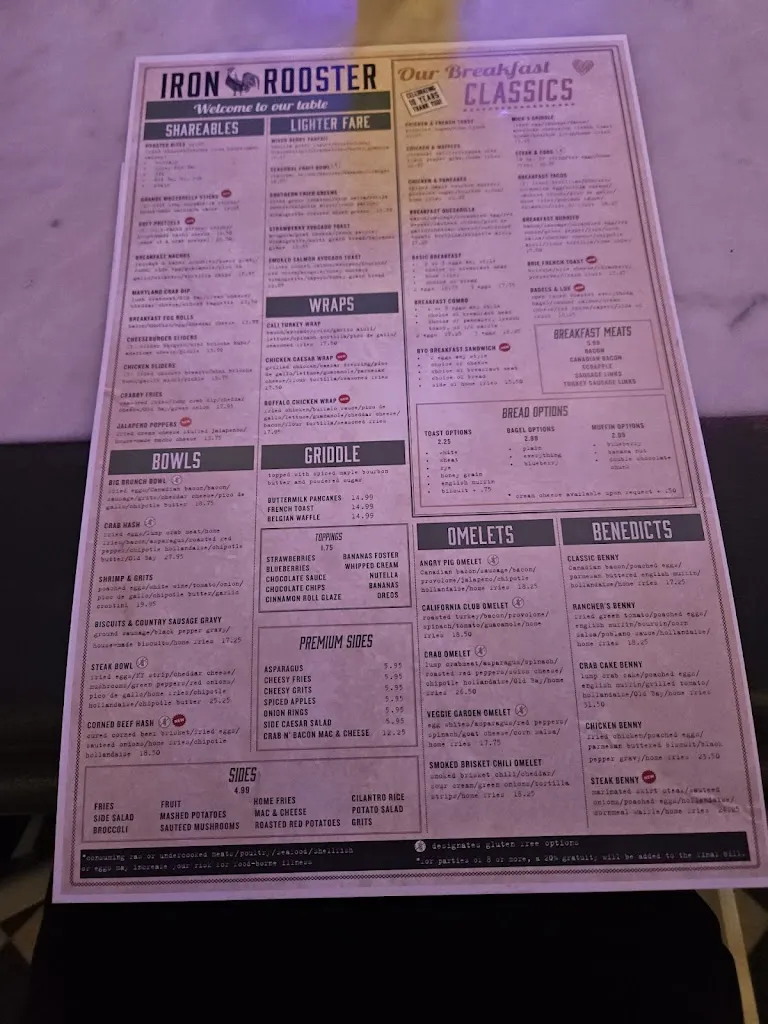Menu_Iron Rooster- Annapolis_Annapolis, MD_image_old_2