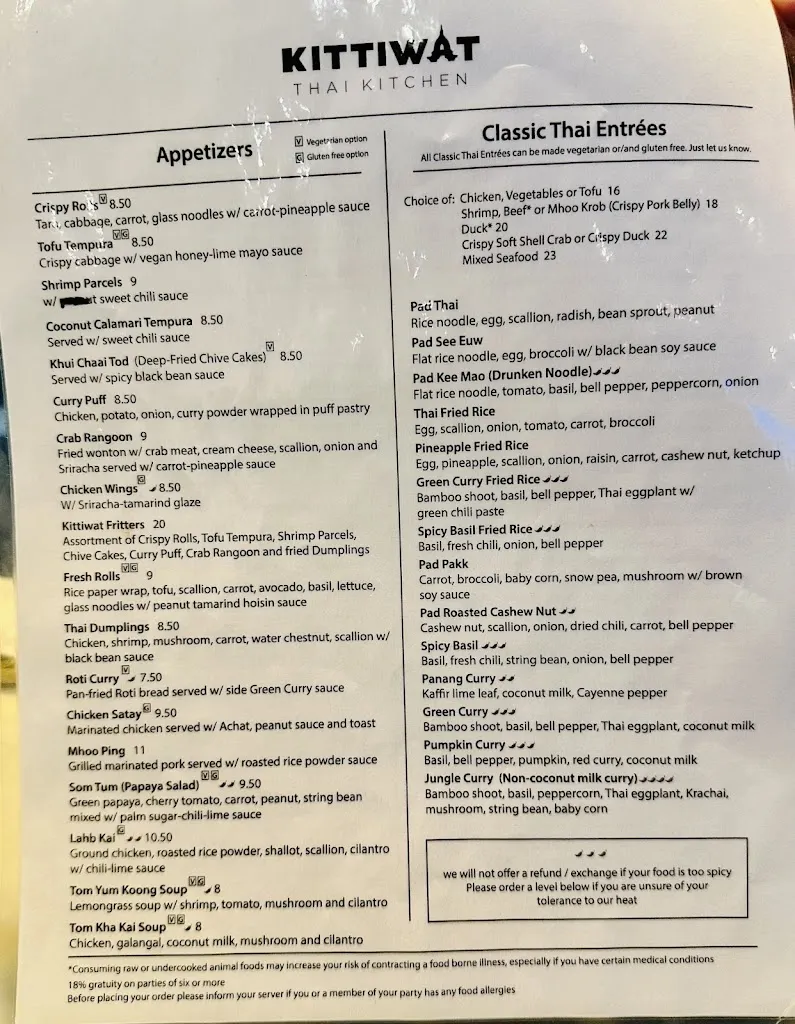 Menu_Kittiwat Thai Kitchen_Frederick, MD_image_old_1