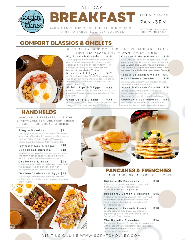 Menu_Scratch Kitchen & Bistro_Olney, MD_image_old_1