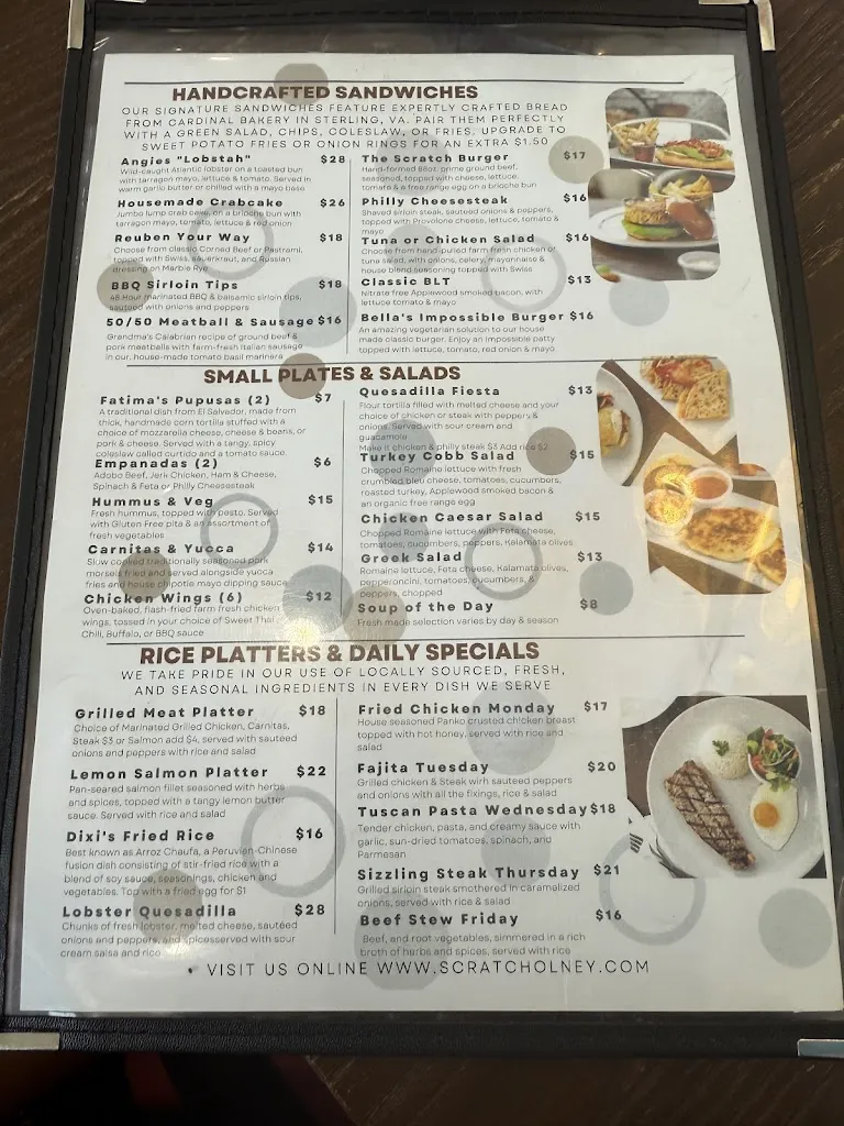 Menu_Scratch Kitchen & Bistro_Olney, MD_image_old_2