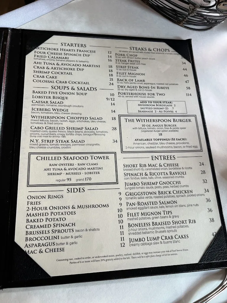 Menu_Witherspoon Grill_Princeton, NJ_image_old_1
