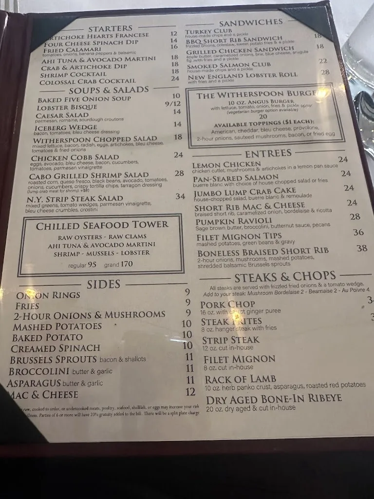 Menu_Witherspoon Grill_Princeton, NJ_image_old_2