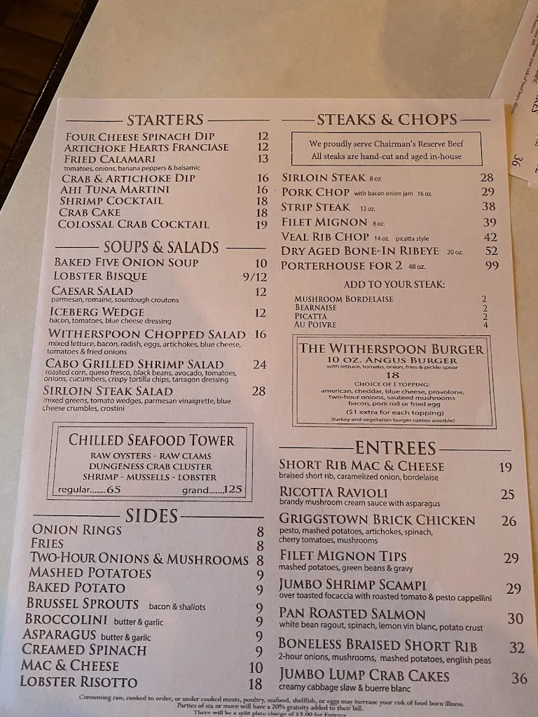 Menu_Witherspoon Grill_Princeton, NJ_image_old_3