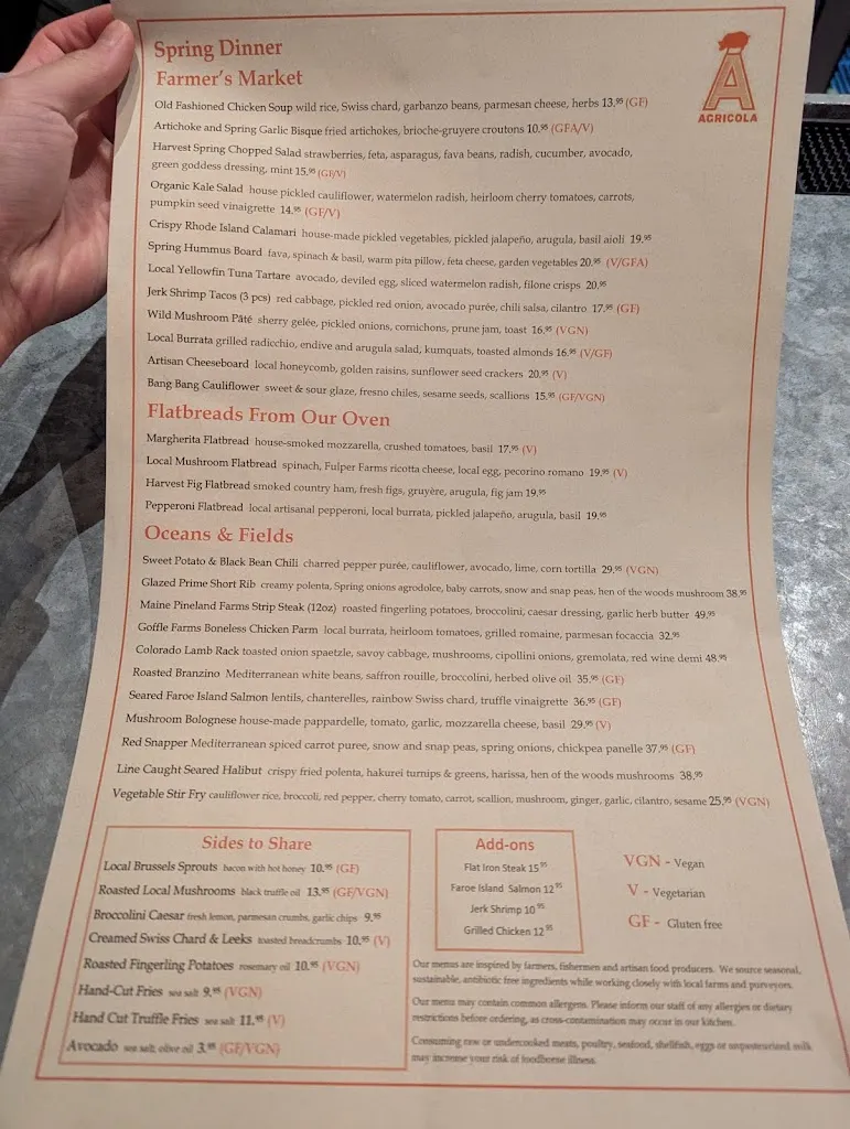 Menu_Agricola Eatery_Princeton, NJ_image_old_2
